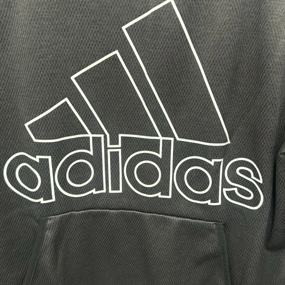 Adidas hoodie team issue badge of sport size large